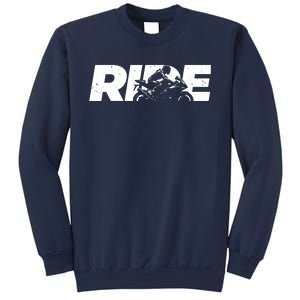 Cool Motorcycle For Sport Ride Motorcycle Rider Sweatshirt