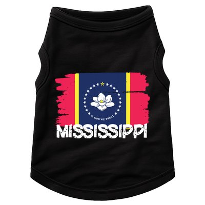 Cool Mississippi Flag Doggie Tank