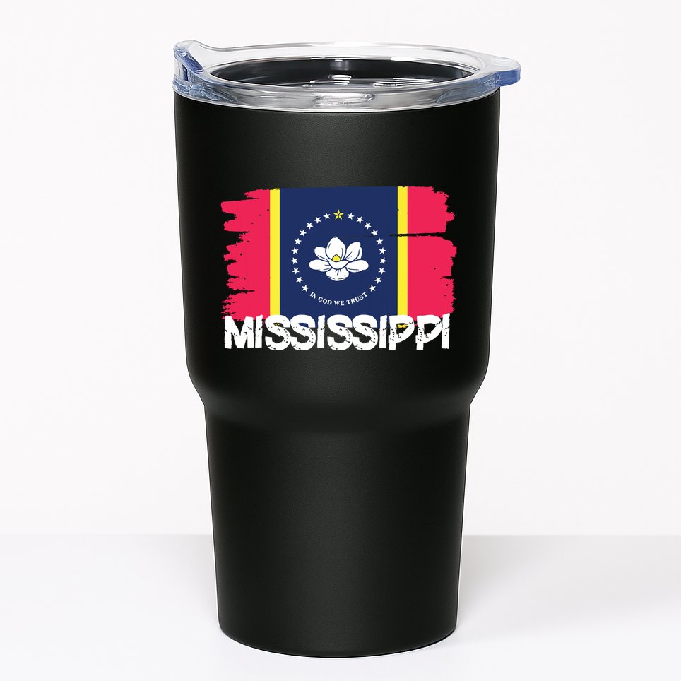Cool Mississippi Flag Tumbler