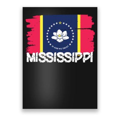 Cool Mississippi Flag Poster