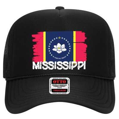 Cool Mississippi Flag Trucker Hat
