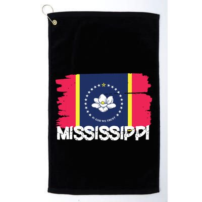 Cool Mississippi Flag Golf Towel