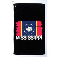 Cool Mississippi Flag Golf Towel