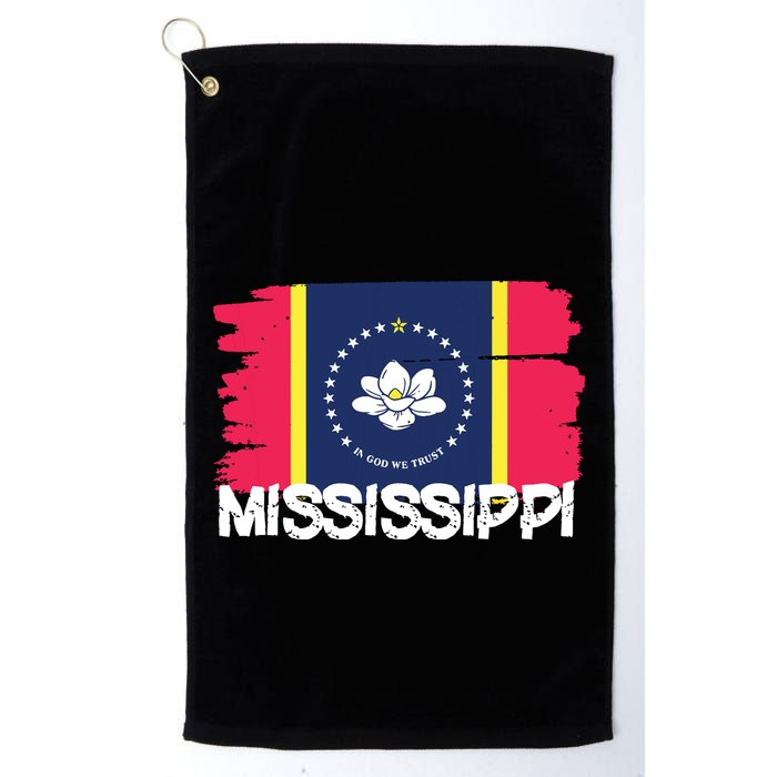 Cool Mississippi Flag Golf Towel