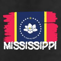 Cool Mississippi Flag Golf Towel