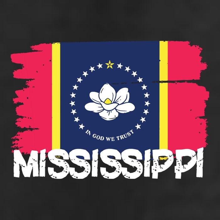 Cool Mississippi Flag Golf Towel