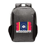 Cool Mississippi Flag Vector Backpack