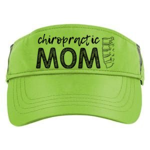 Chiropractic Mom Funny Chiropractor Mother's Day Chiro Humor Cool Gift Adult Drive Performance Visor