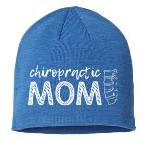 Chiropractic Mom Funny Chiropractor Mother's Day Chiro Humor Cool Gift Sustainable Beanie