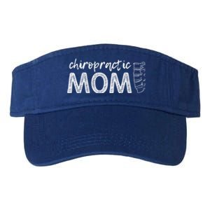 Chiropractic Mom Funny Chiropractor Mother's Day Chiro Humor Cool Gift Valucap Bio-Washed Visor