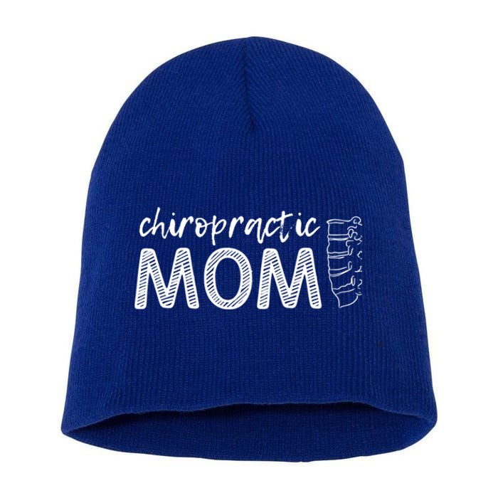 Chiropractic Mom Funny Chiropractor Mother's Day Chiro Humor Cool Gift Short Acrylic Beanie