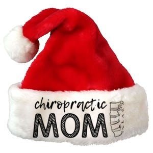 Chiropractic Mom Funny Chiropractor Mother's Day Chiro Humor Cool Gift Premium Christmas Santa Hat