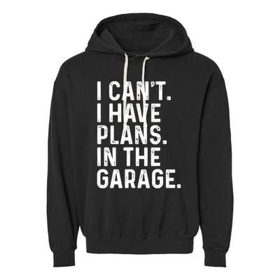 Cool Mechanic For Garage Plan Car Auto Mechanic Garment-Dyed Fleece Hoodie