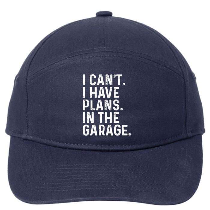 Cool Mechanic For Garage Plan Car Auto Mechanic 7-Panel Snapback Hat