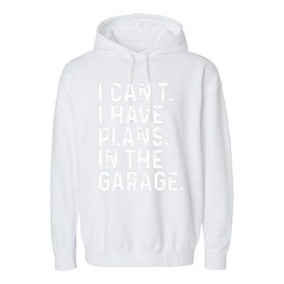 Cool Mechanic For Garage Plan Car Auto Mechanic Garment-Dyed Fleece Hoodie