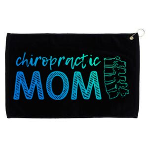 Chiropractic Mom Funny Chiropractor Mother's Day Chiro Humor Great Gift Grommeted Golf Towel