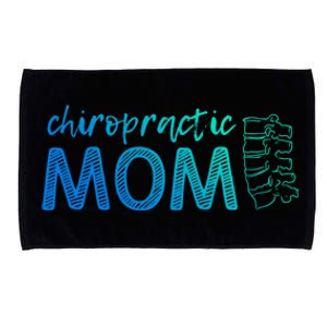 Chiropractic Mom Funny Chiropractor Mother's Day Chiro Humor Great Gift Microfiber Hand Towel