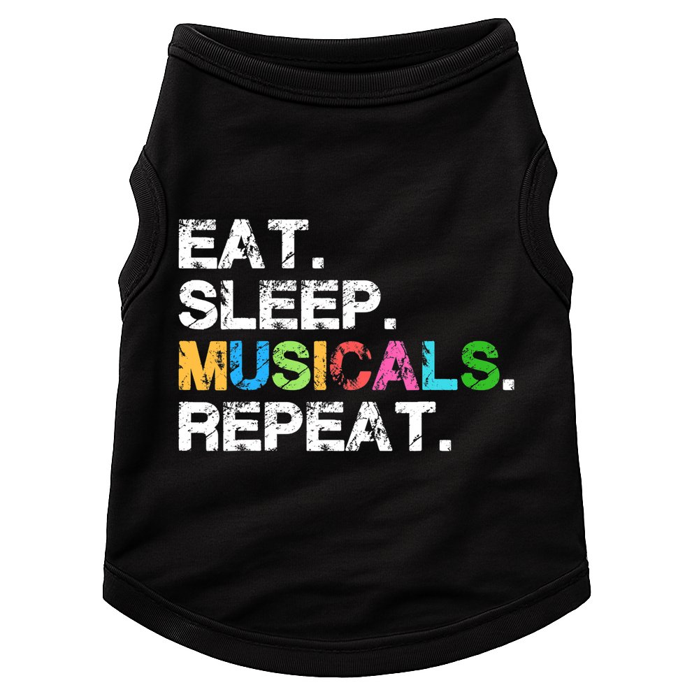 Cute Musicals Gift Funny Theatre Life Drama Theater Gift Doggie Tank
