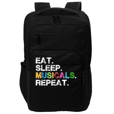 Cute Musicals Gift Funny Theatre Life Drama Theater Gift Impact Tech Backpack