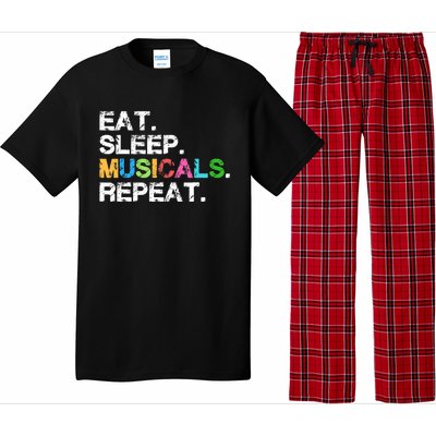 Cute Musicals Gift Funny Theatre Life Drama Theater Gift Pajama Set