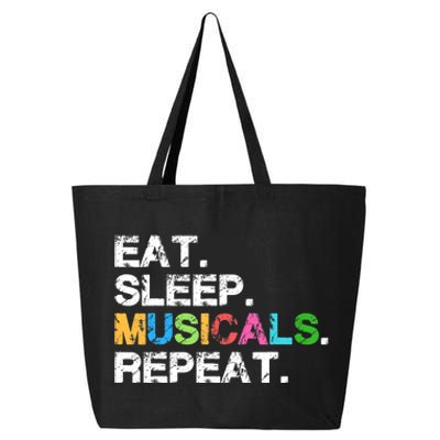 Cute Musicals Gift Funny Theatre Life Drama Theater Gift 25L Jumbo Tote