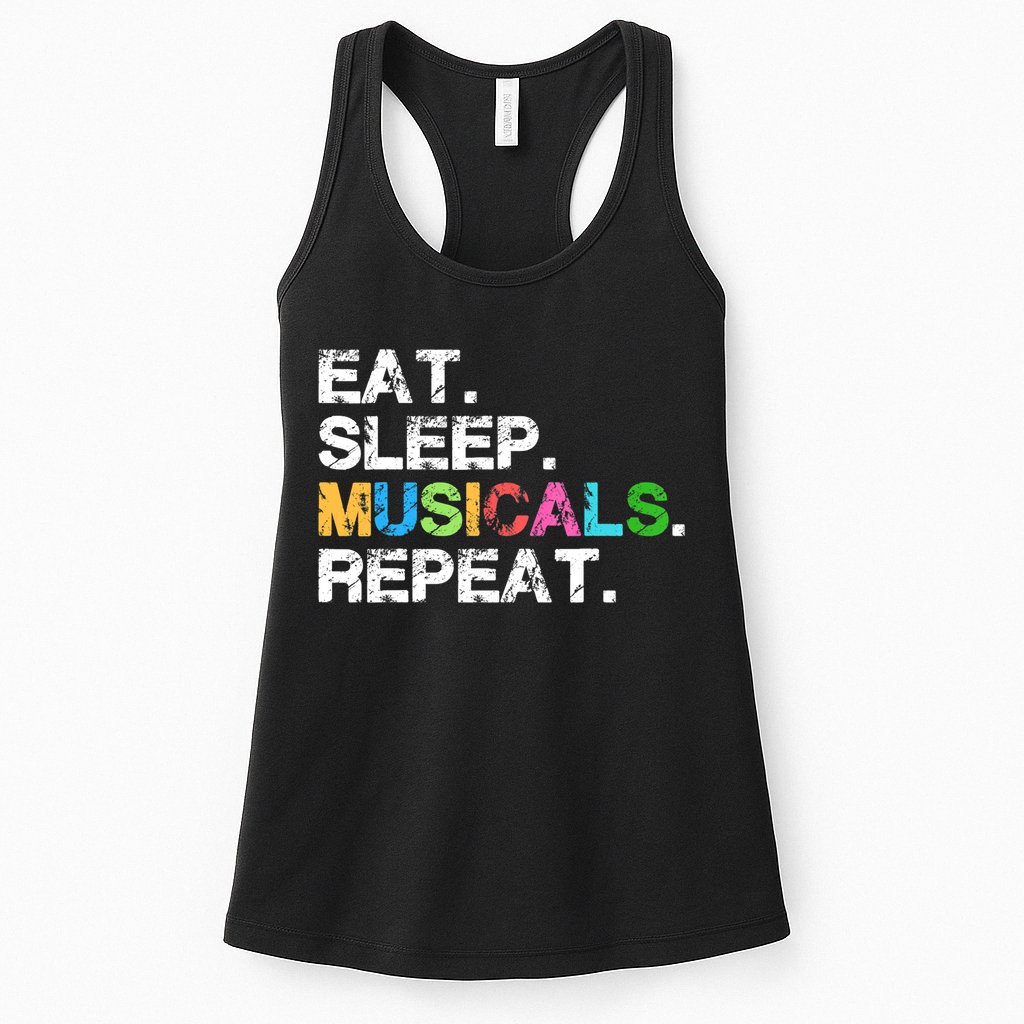 Cute Musicals Gift Funny Theatre Life Drama Theater Gift Womens Tank Top