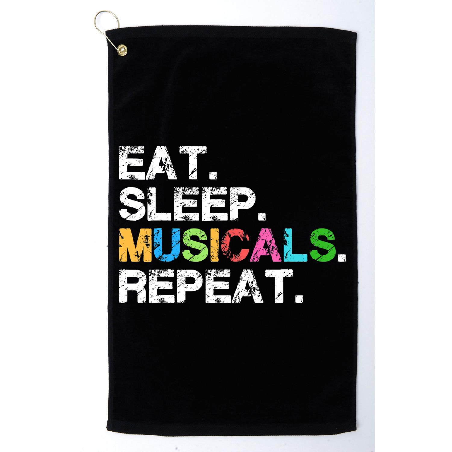 Cute Musicals Gift Funny Theatre Life Drama Theater Gift Golf Towel