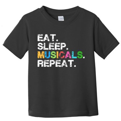 Cute Musicals Gift Funny Theatre Life Drama Theater Gift Toddler T-Shirt