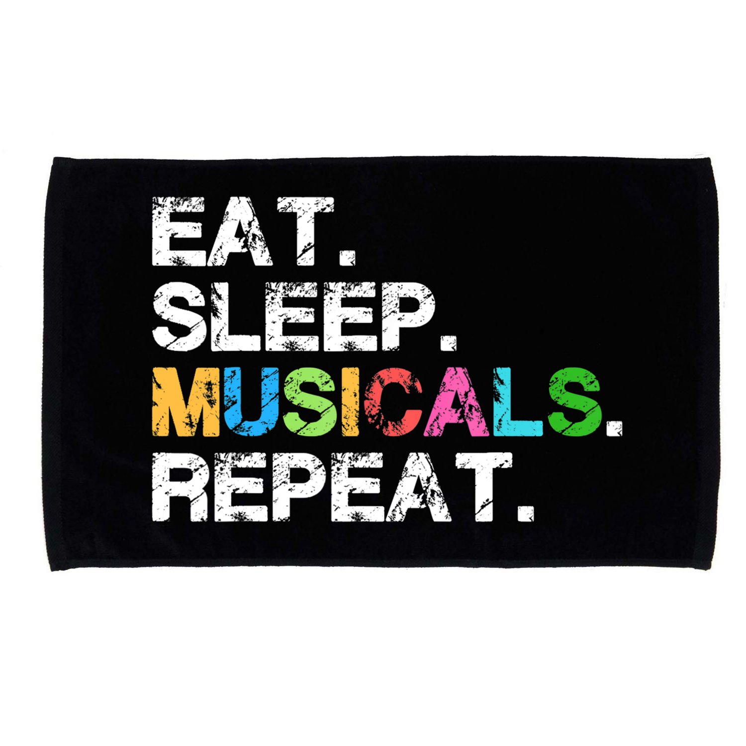 Cute Musicals Gift Funny Theatre Life Drama Theater Gift Microfiber Hand Towel