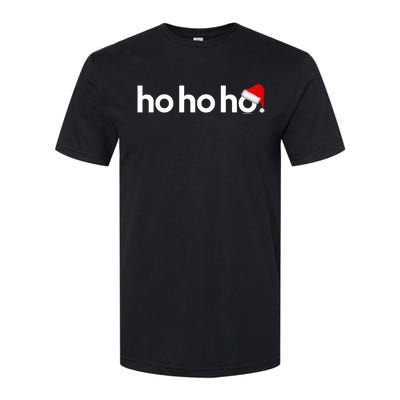 Christmas Meaningful Gift Ho Ho Ho Xmas Gift Idea Gift Softstyle® CVC T-Shirt