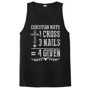 Christian Math God Worshiper Christ Follower Religion PosiCharge Competitor Tank