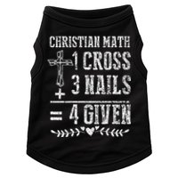 Christian Math God Worshiper Christ Follower Religion Doggie Tank