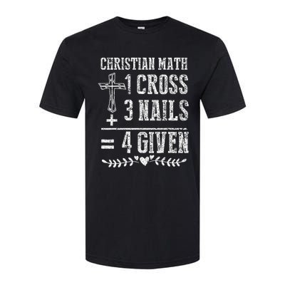 Christian Math God Worshiper Christ Follower Religion Softstyle CVC T-Shirt