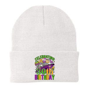 Celebrating Mardi Gras 30th Birthday Cruising 30 Years Old Birthday Knit Cap Winter Beanie