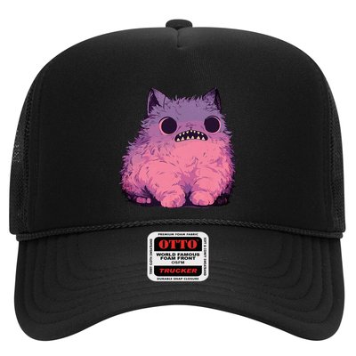 Cat Monster Graphic Kawaii Pastel Goth Anime Aesthetic Goth Trucker Hat