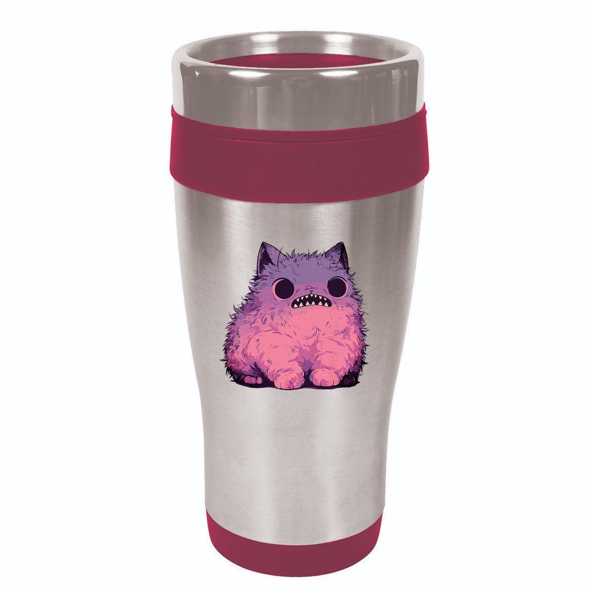 Cat Monster Graphic Kawaii Pastel Goth Anime Aesthetic Goth 16oz Travel Tumbler
