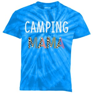 Camping Mom Gift Camper Gift Funny Camping Gift Kids Tie-Dye T-Shirt