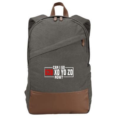 CNC Machinist G28 Code Reference Manufacturer Cotton Canvas Backpack