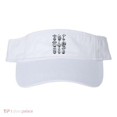 Cottagecore Mushrooms Goblincore Aesthetic Visor