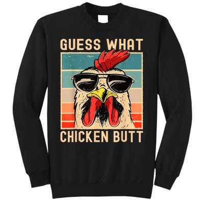 Chicken Meme Guess What Chicken Butt Sweatshirt