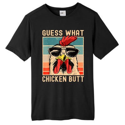 Chicken Meme Guess What Chicken Butt Tall Fusion ChromaSoft Performance T-Shirt