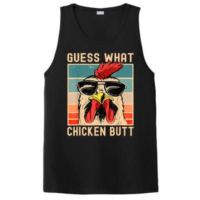 Chicken Meme Guess What Chicken Butt PosiCharge Competitor Tank