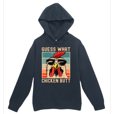 Chicken Meme Guess What Chicken Butt Urban Pullover Hoodie