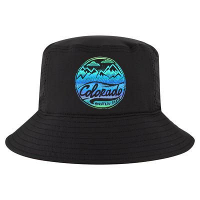 Colorado Mountains Gift Funny Enjoy Colorado Gift Cool Comfort Performance Bucket Hat