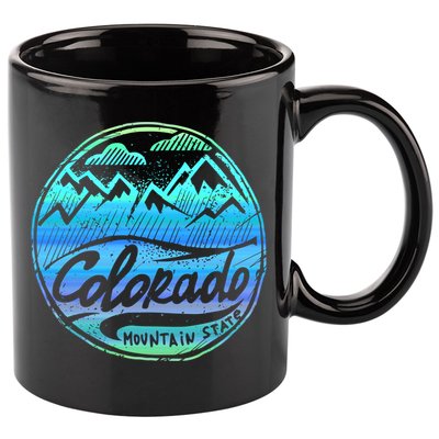 Colorado Mountains Gift Funny Enjoy Colorado Gift 11oz C Handle Ceramic Mug