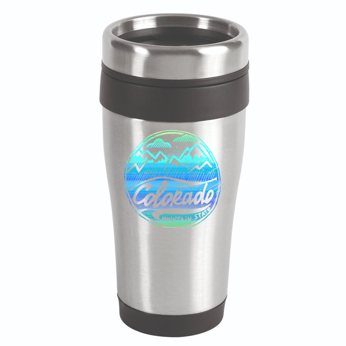 Colorado Mountains Gift Funny Enjoy Colorado Gift 16oz Travel Tumbler