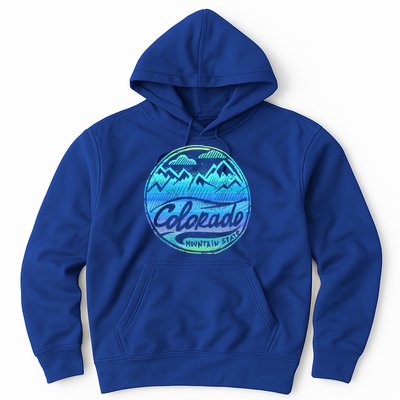 Colorado Mountains Gift Funny Enjoy Colorado Gift Hoodie