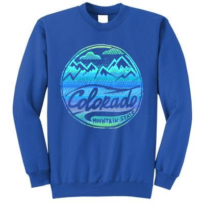 Colorado Mountains Gift Funny Enjoy Colorado Gift Sweatshirt