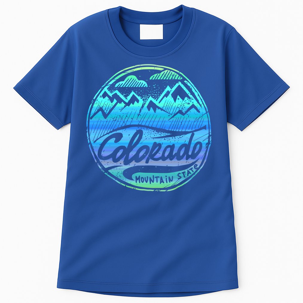 Colorado Mountains Gift Funny Enjoy Colorado Gift Tall T-Shirt