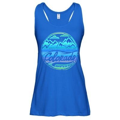 Colorado Mountains Gift Funny Enjoy Colorado Gift Ladies Essential Flowy Tank